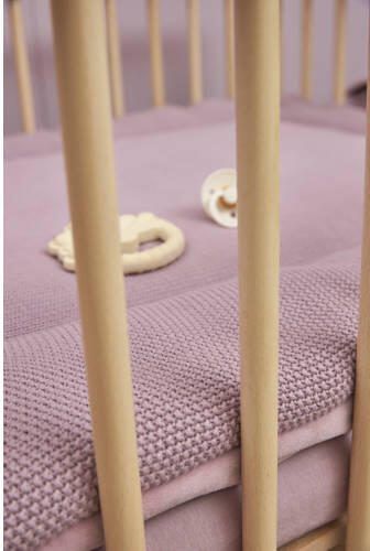 Meyco boxkleed lilac Paars | Boxkleed van | Baby > Thuis > Boxen & toebehoren - Foto 3