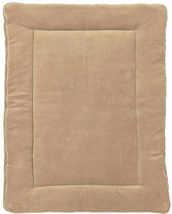 Meyco boxkleed Ro tic flower 77x97 cm taupe Bruin - Foto 2