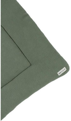 Meyco boxkleed Forest Green Groen | Boxkleed van - Foto 2