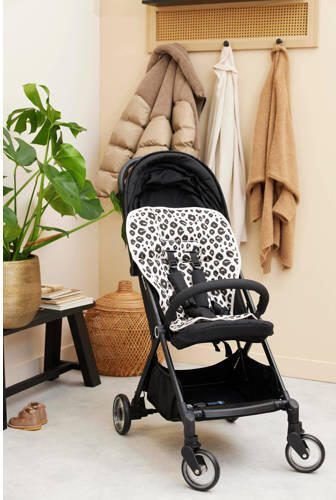 Meyco buggy inlegger Leopard Sand Melange Accessoire Bruin Panterprint - Foto 3