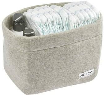 Meyco commode d Medium Knit Basic Sand Melange Accessoire Bruin