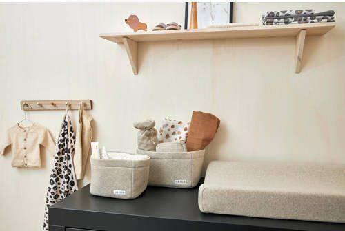 Meyco commode d Medium Knit Basic Sand Melange Accessoire Bruin - Foto 4