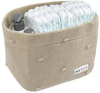 Meyco commode d Medium Mini Knots Sand Accessoire Bruin - Foto 3