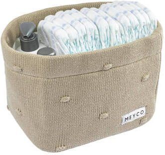 Meyco commode d Small Mini Knots Sand Accessoire Bruin - Foto 4