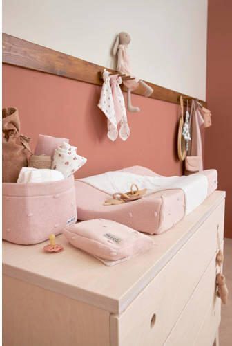 Meyco commode d Small Mini Knots Soft Pink Accessoire Roze - Foto 3
