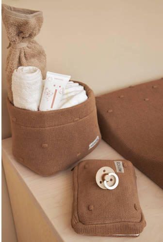 Meyco commode d Small Mini Knots Toffee Accessoire Bruin - Foto 3