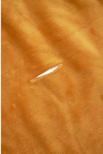 Meyco fleece wikkeldeken Cheetah honeygold Geel All over print - Foto 4