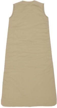 Meyco gevoerde baby slaapzak uni taupe Babyslaapzak Bruin 110 cm - Foto 2