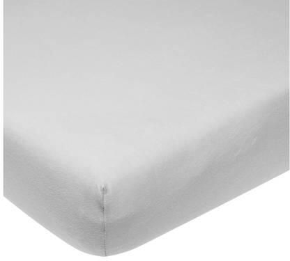 Meyco hoeslaken boxmatras 75x95 cm lichtgrijs | Hoeslaken van - Foto 4