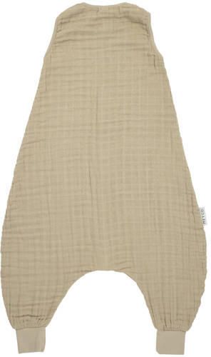 Meyco hydrofiele baby zomer slaapoverall jumper Sand Babyslaapzak Beige 104 - Foto 4