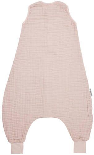 Meyco hydrofiele baby zomer slaapoverall jumper soft pink Babyslaapzak Roze 104