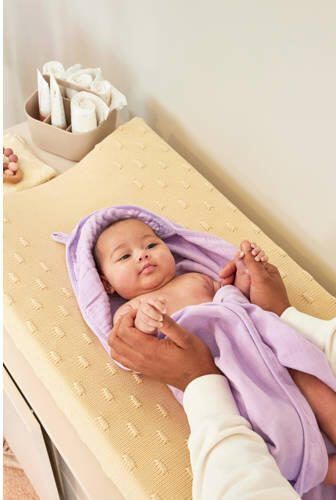 Meyco hydrofiele badcape uni soft lilac Handdoek badcape Paars Effen - Foto 2