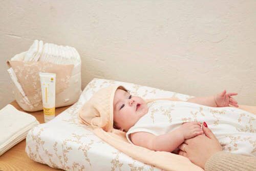Meyco hydrofiele badcape uni soft peach Handdoek badcape Oranje Effen - Foto 3