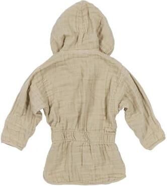 Meyco hydrofiele badjas sand Beige Katoen Capuchon Effen 98 104
