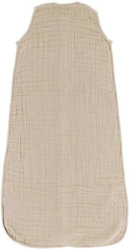 Meyco hydrofiele zomerslaapzak Uni Sand Babyslaapzak Beige Effen 110
