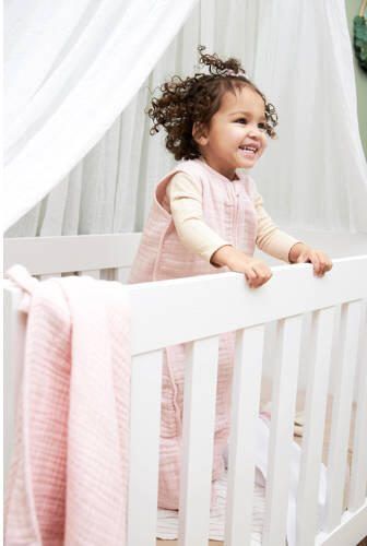 Meyco hydrofiele zomerslaapzak Uni Soft Pink Babyslaapzak Roze Effen 110 - Foto 5