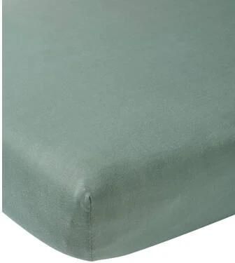 Meyco jersey baby hoeslaken ledikant 60x120 cm Groen - Foto 4