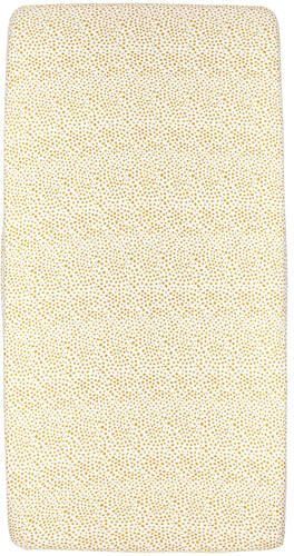 Meyco jersey hoeslaken boxmatras 75x95 Cheetah honey gold Goud - Foto 2