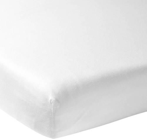 Meyco katoenen jersey hoeslaken co-sleeper 50x90 cm wit - Foto 4