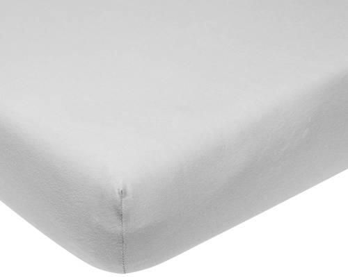 Meyco katoenen jersey hoeslaken ledikant 60x120 cm Grijs Effen - Foto 2