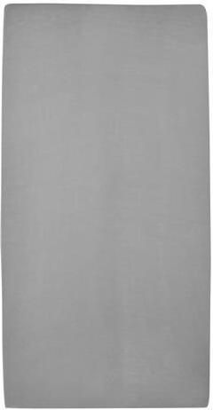 Meyco katoenen hoeslaken wieg 40x80 90 cm (set van 2) Grijs Effen - Foto 4