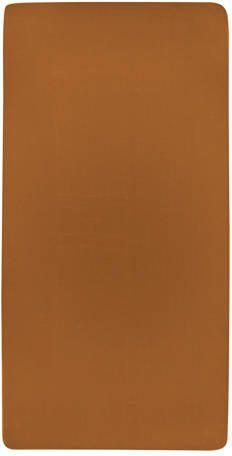 Meyco katoenen jersey hoeslaken wieg 40x80 90 cm (set van 2) camel Bruin - Foto 4