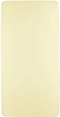 Meyco katoenen jersey wieg hoeslaken 40x80 90 cm soft yellow Geel Effen - Foto 4