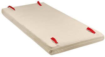 Meyco katoenen jersey matrashoes DeLuxe voor campingbed 60x120cm sand Hoeslaken Beige - Foto 4