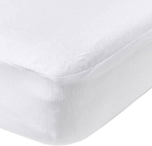 Meyco katoenen molton pu waterdicht hoeslaken 90x200 cm Kindermolton Wit
