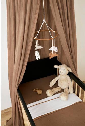 Meyco klamboe Toffee Baby klamboe Bruin | Baby klamboe van - Foto 4