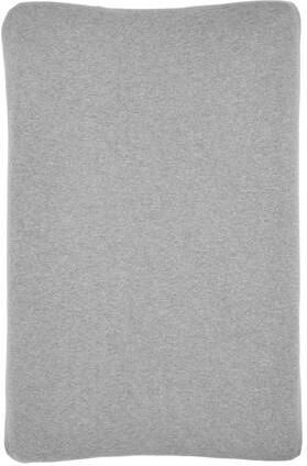 Meyco Knit Basic aankleedkussenhoes 70x45 cm grijs melange Effen - Foto 3