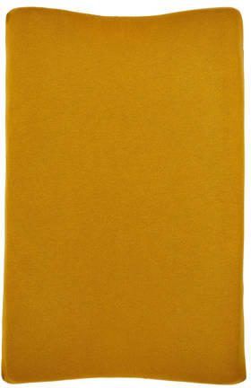 Meyco Knit Basic aankleedkussenhoes 70x45 cm okergeel Effen - Foto 2