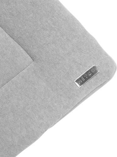 Meyco Knit Basic boxkleed 77x97 cm grijs melange | Boxkleed van