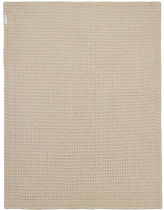 Meyco ledikantdeken Waffle Cotton sand Babydeken Beige Effen - Foto 4