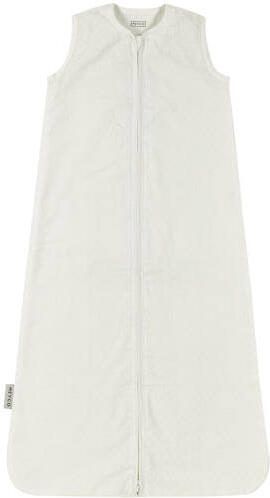 Meyco Plume baby slaapzak offwhite Babyslaapzak Wit Effen 110 - Foto 1