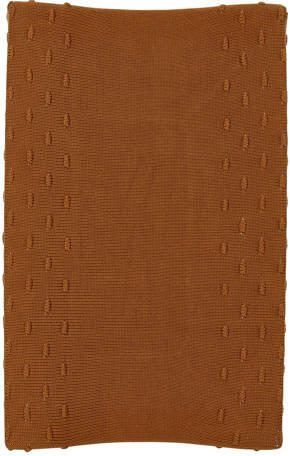 Meyco Silverline Knots aankleedkussenhoes 70x45 cm bruin - Foto 2
