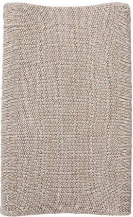 Meyco Silverline Relief Mixed aankleedkussenhoes 45x70 cm zand Beige - Foto 4