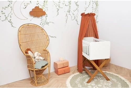 Meyco sluier uni camel Baby sluier Bruin Effen | Baby sluier van - Foto 3