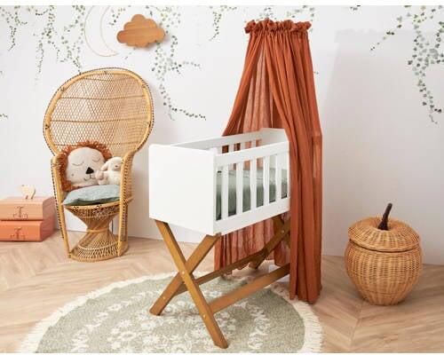 Meyco sluier uni camel Baby sluier Bruin Effen | Baby sluier van - Foto 2