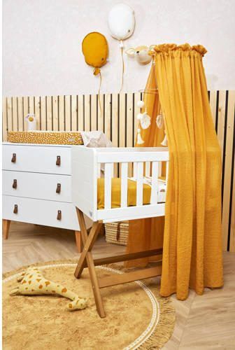 Meyco sluier uni honey gold Baby sluier Geel Effen - Foto 2