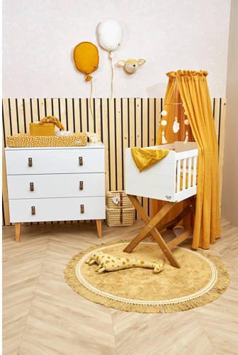 Meyco sluier uni honey gold Baby sluier Geel Effen - Foto 3