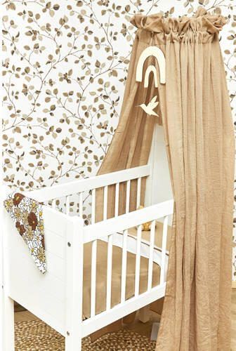 Meyco sluier uni taupe Baby sluier Bruin Effen | Baby sluier van - Foto 4