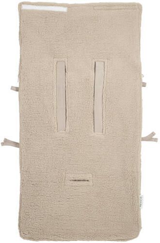 Meyco teddy voetenzak beige | Voetenzak van | Baby > Onderweg > Kinderwagens & buggy's