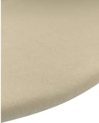 Meyco uni hoeslaken boxmatras sand Beige | Hoeslaken van - Foto 4