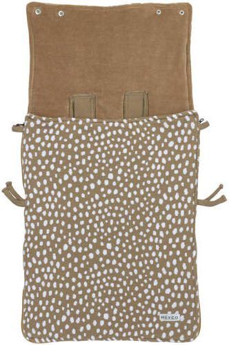 Meyco voetenzak Cheetah taupe Bruin | Voetenzak van - Foto 3
