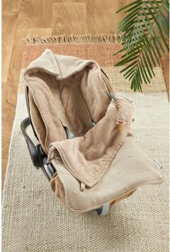 Meyco voetenzak Knit Basic sand Beige | Voetenzak van - Foto 2