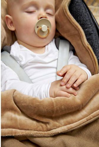 Meyco voetenzak Knit basic taupe Bruin | Voetenzak van - Foto 3