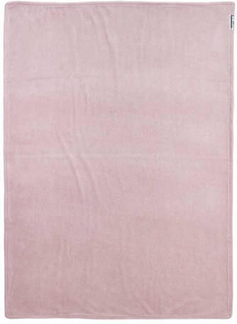 Meyco wiegdeken velvet Knit basic 75x100 cm lilac Babydeken Paars - Foto 4