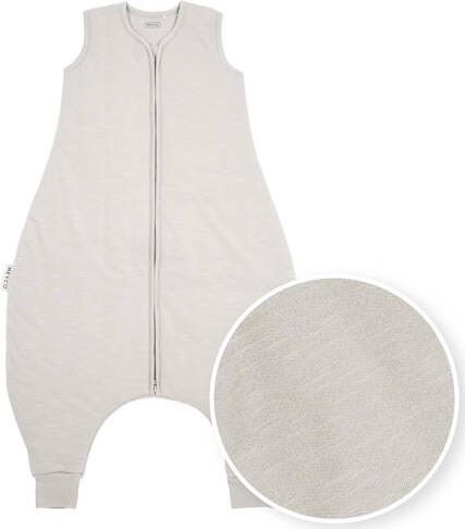 Meyco winter slaapoverall jumper Slub greige Babyslaapzak Grijs Effen 104 - Foto 2
