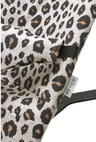 Meyco wipstoelhoes Leopard de Luxe Sand Melange Accessoire Beige - Foto 2